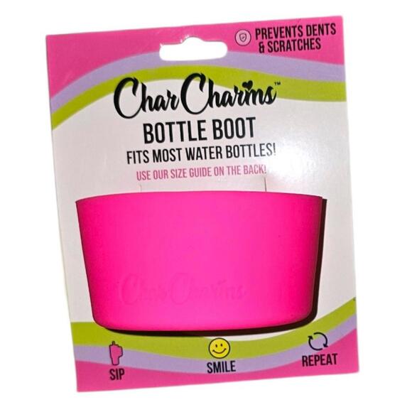 Stanley x Elf Red Delicious 40oz Quencher H2.0 Tumbler & Pink Bottle Boot NEW - Picture 9 of 10